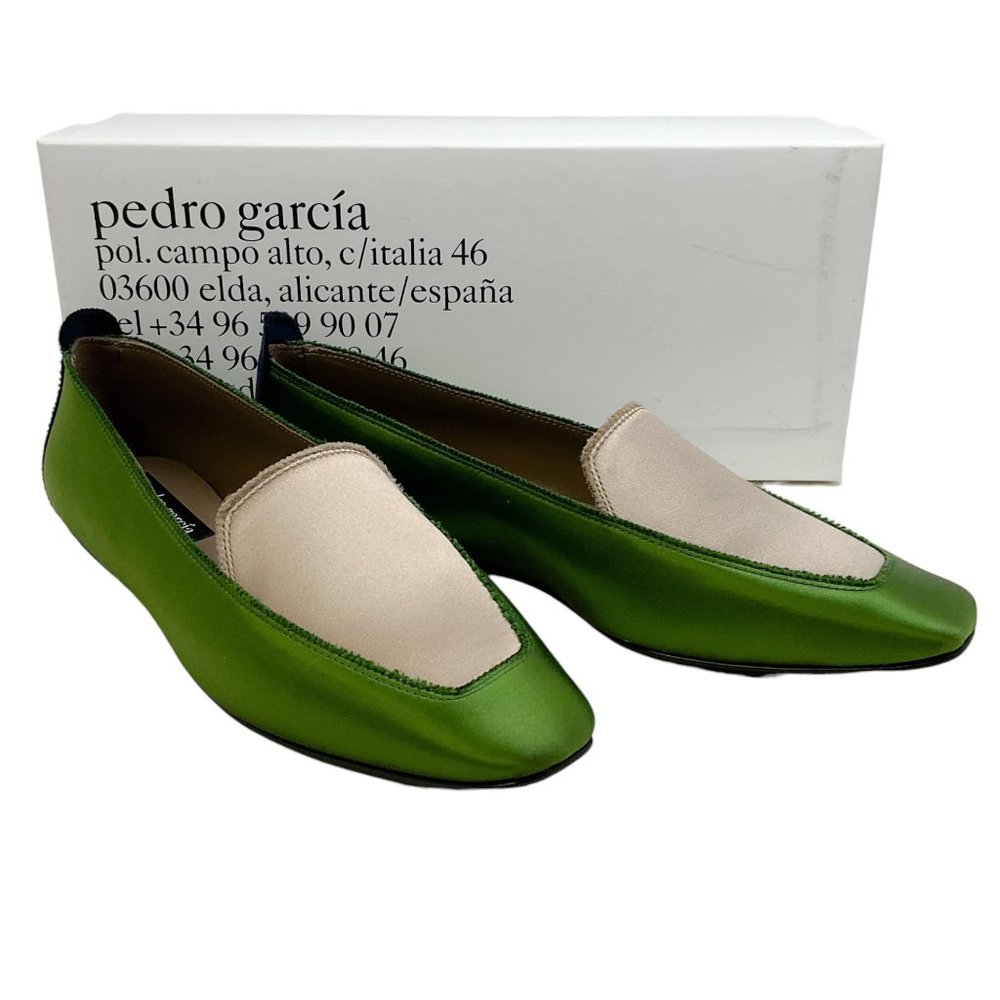 Pedro Garcia Bamboo Satin Tamer Loafers - Picture 6 of 11